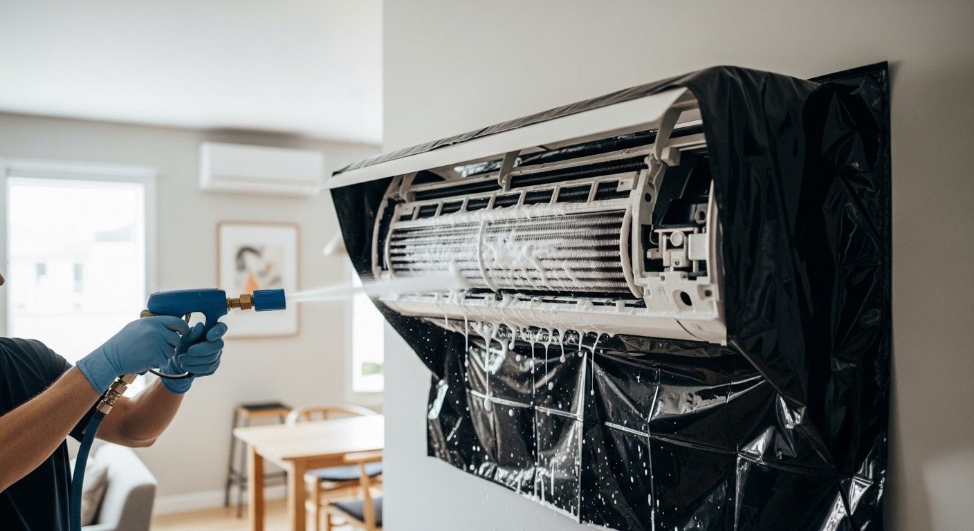 AC Foam Jet Deep Cleaning